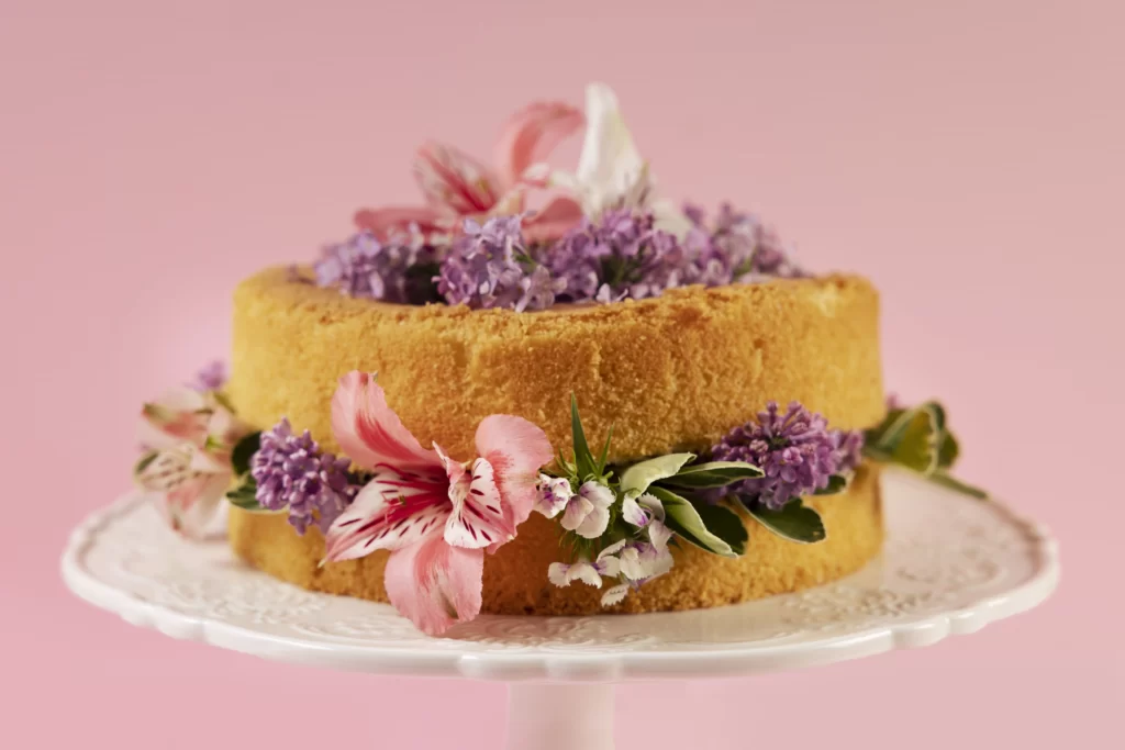 Bolo de jardim encantado para meninas